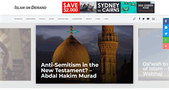 Desktop Screenshot of islamondemand.com